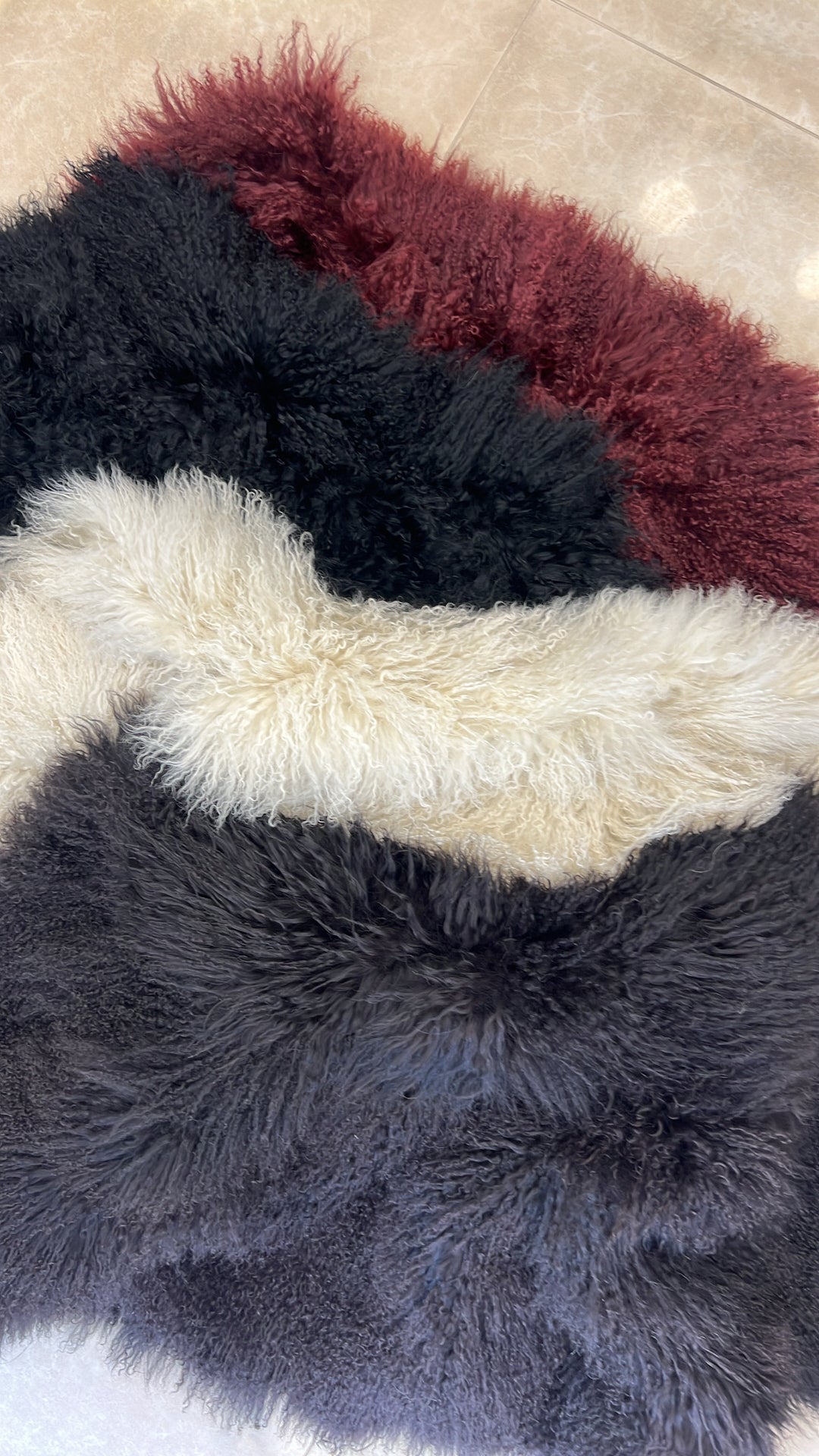 Kožuch Mongolian hnedá